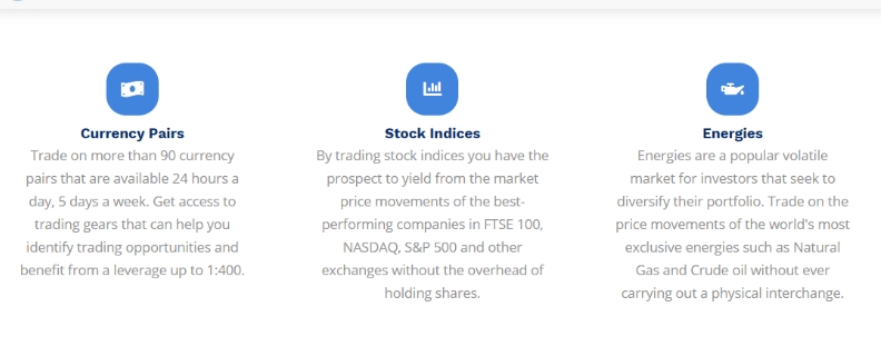 the investment types