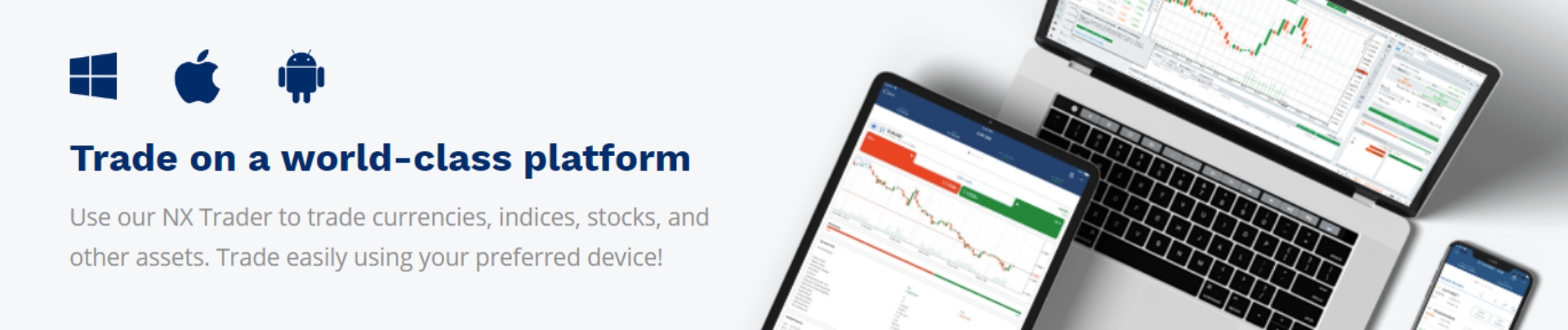 trade platform screenshot